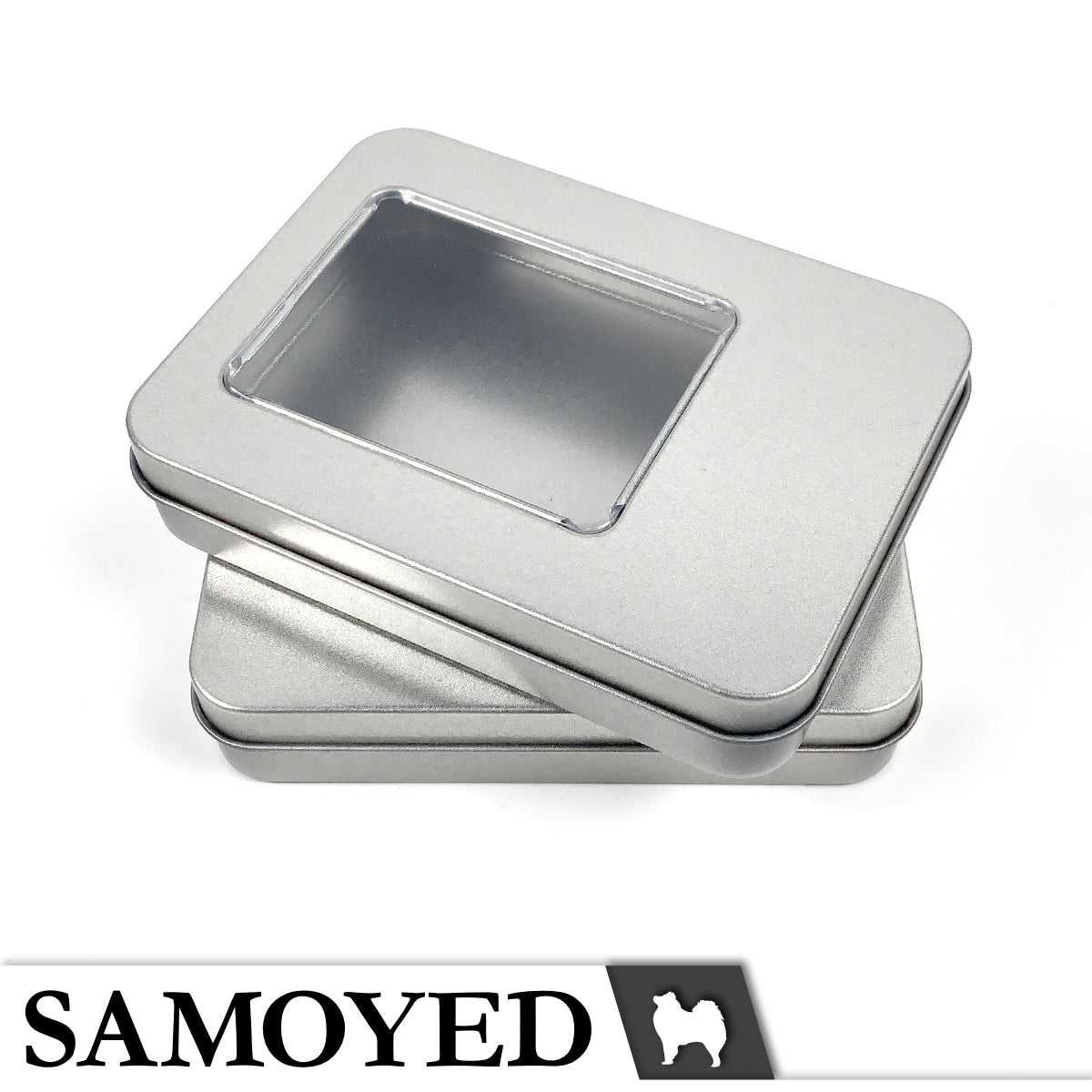 Tinplate Box Samoyed TNPX-A 115 x 85 x 23 mm