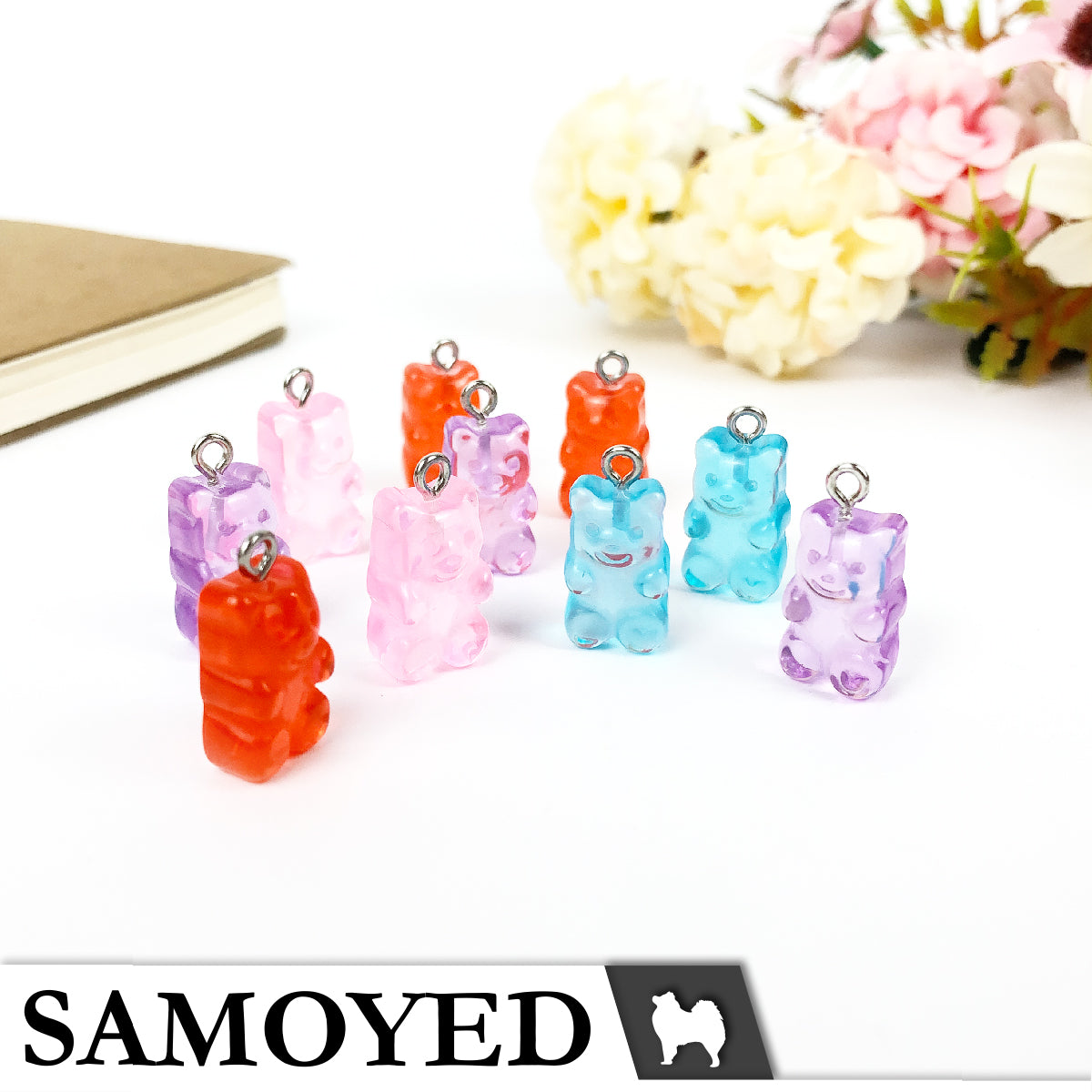Accessory Charm Samoyed CHRM-PD-GMB1
