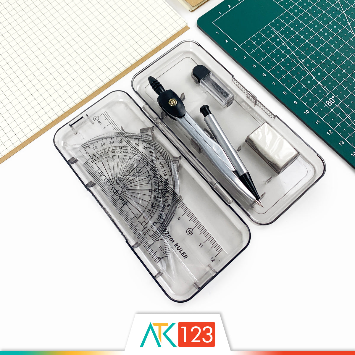 Drafting Compass and Ruler Set CRLS-2902