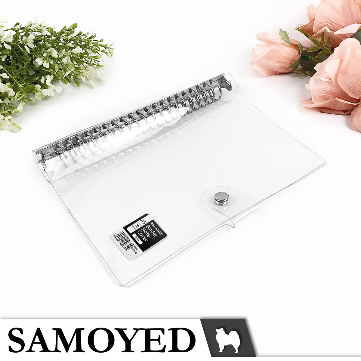 Binder Note Cover A5 Samoyed CBNL-R9M-A5
