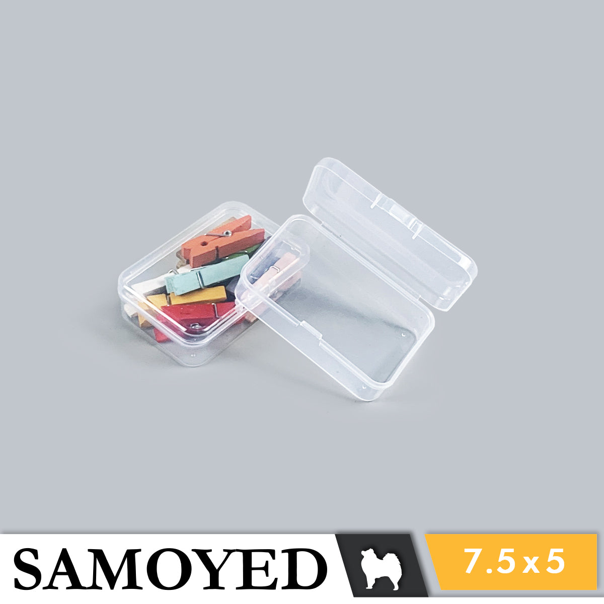 Plastic Box Samoyed SH 75 x 50 x 21 mm