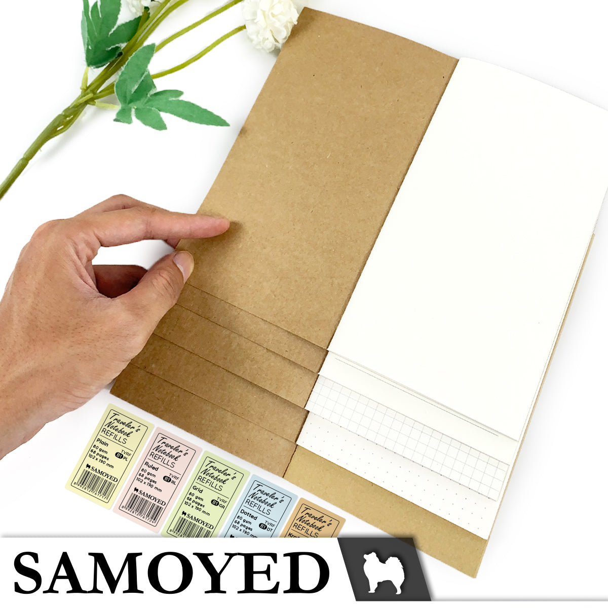 Traveler's Notebook Refills Samoyed TVRF-B1