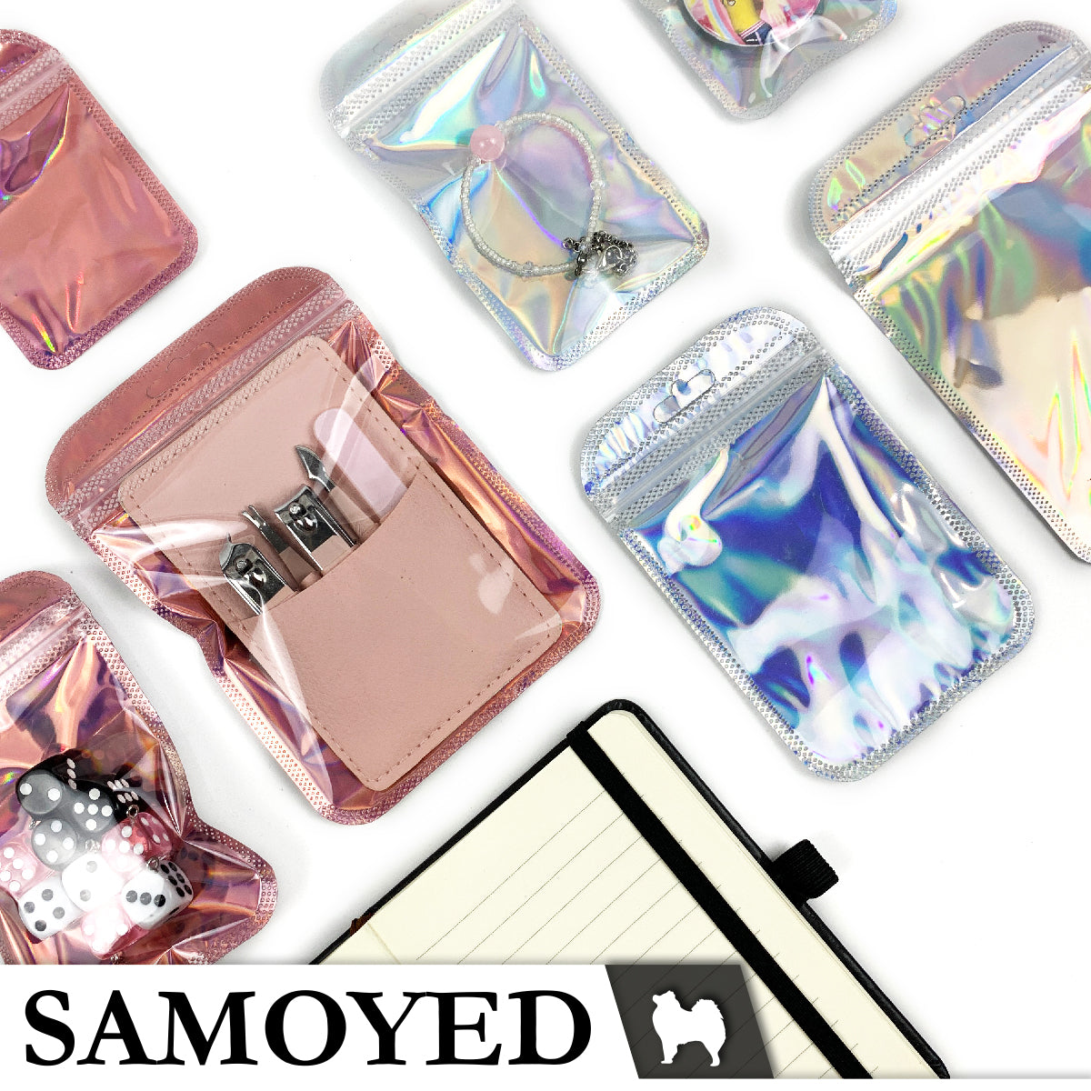 Plastic Zipper Bag Samoyed BZ-HO
