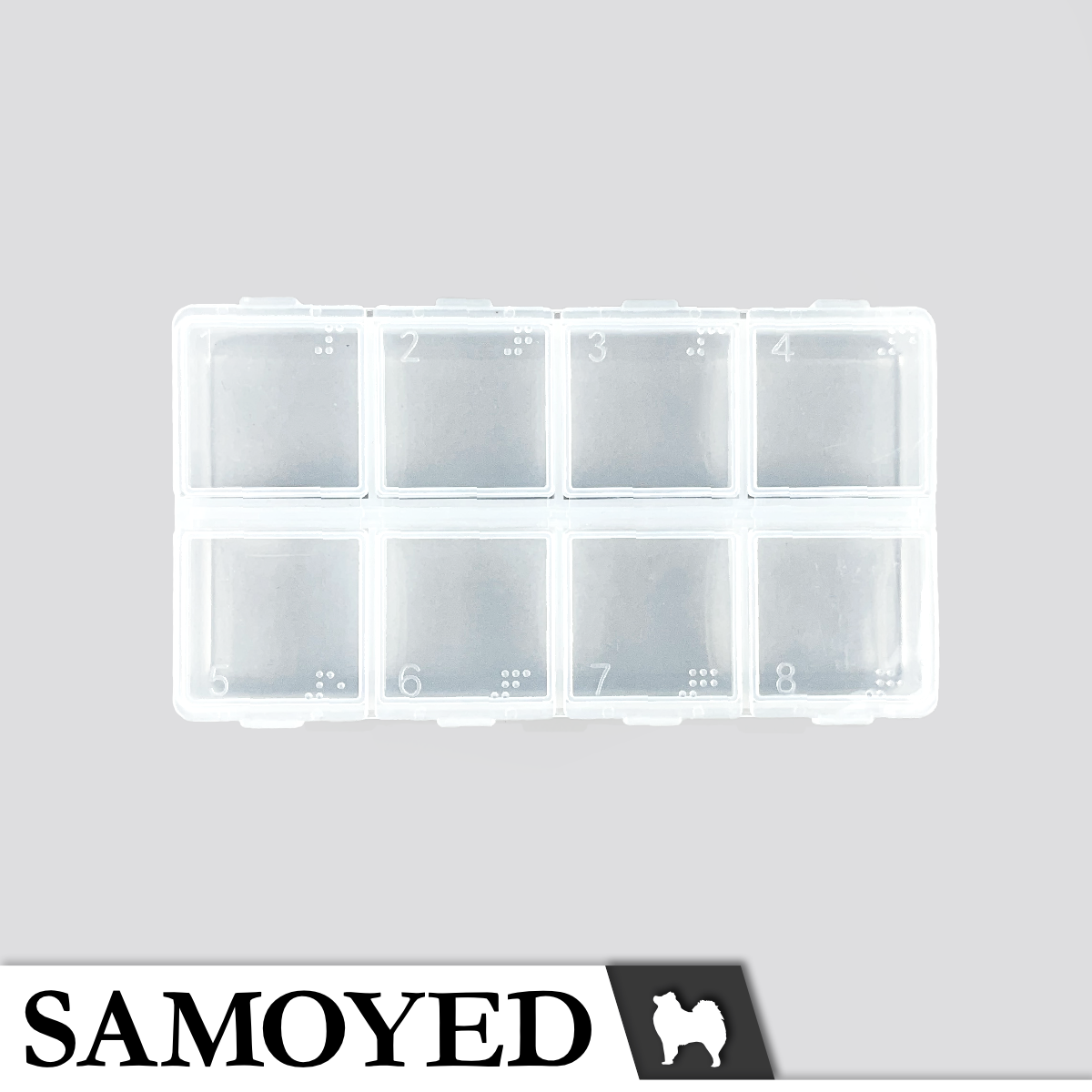 Plastic Box Samoyed LN8-107