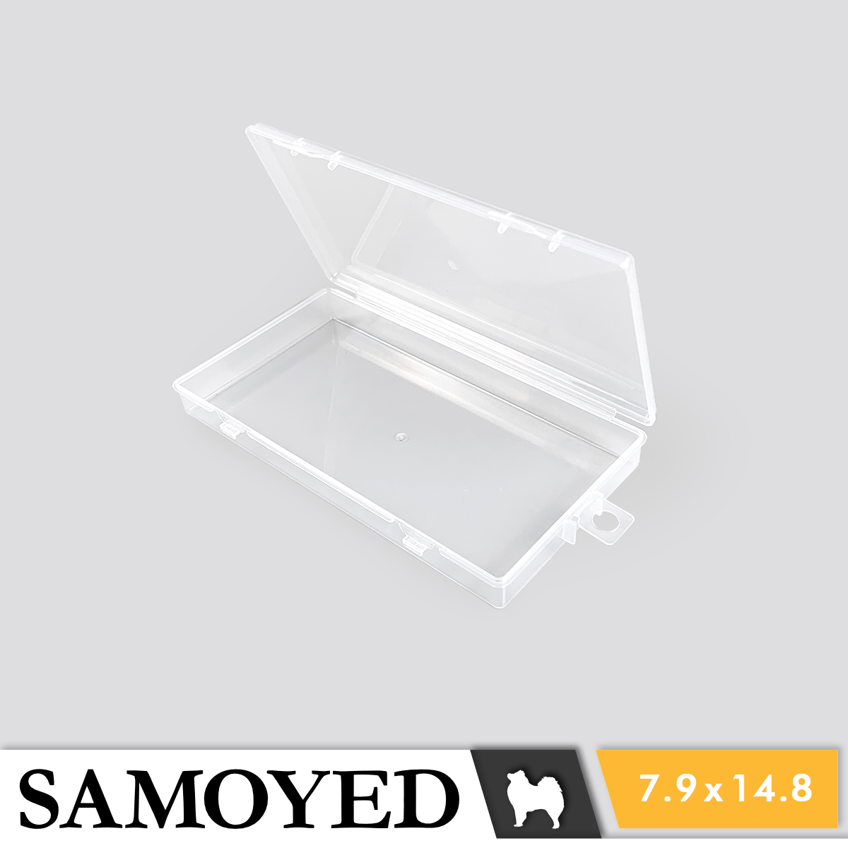 Plastic Box Samoyed HJ 79 x 148 x 20 mm