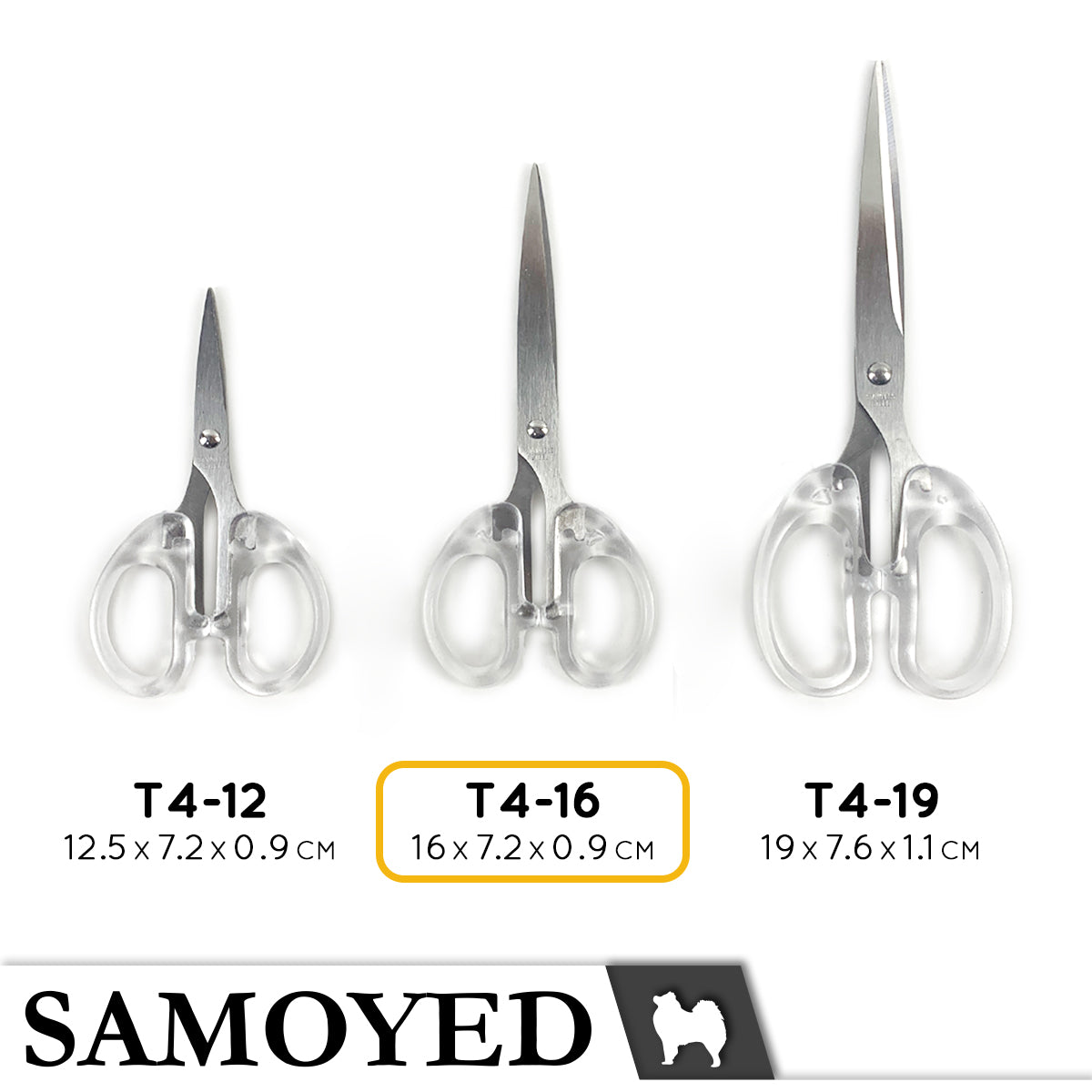 Scissors Samoyed SC-T4-16