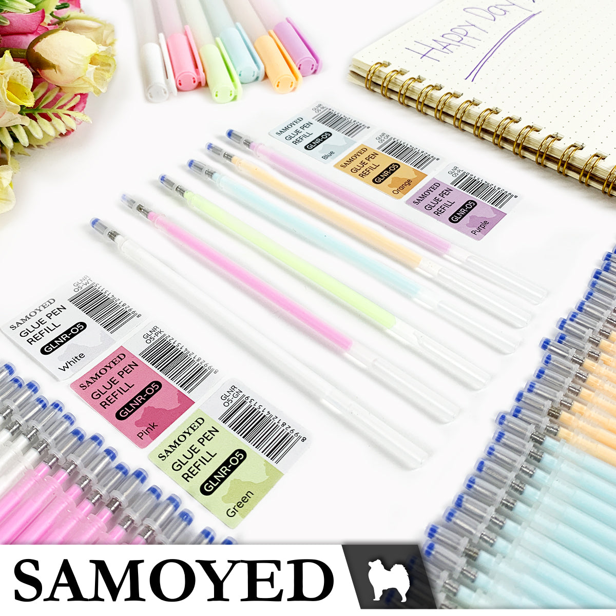 Glue Pen Refill Samoyed GLNR-O5