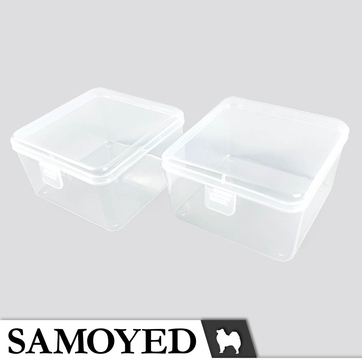 Plastic Box Samoyed SG 104 x 104 x 54 mm