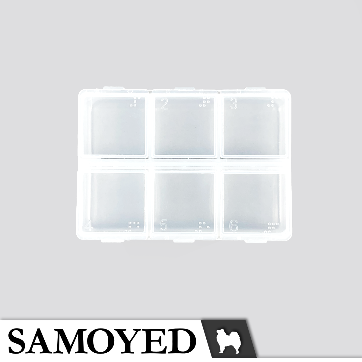 Plastic Box Samoyed LN6-81