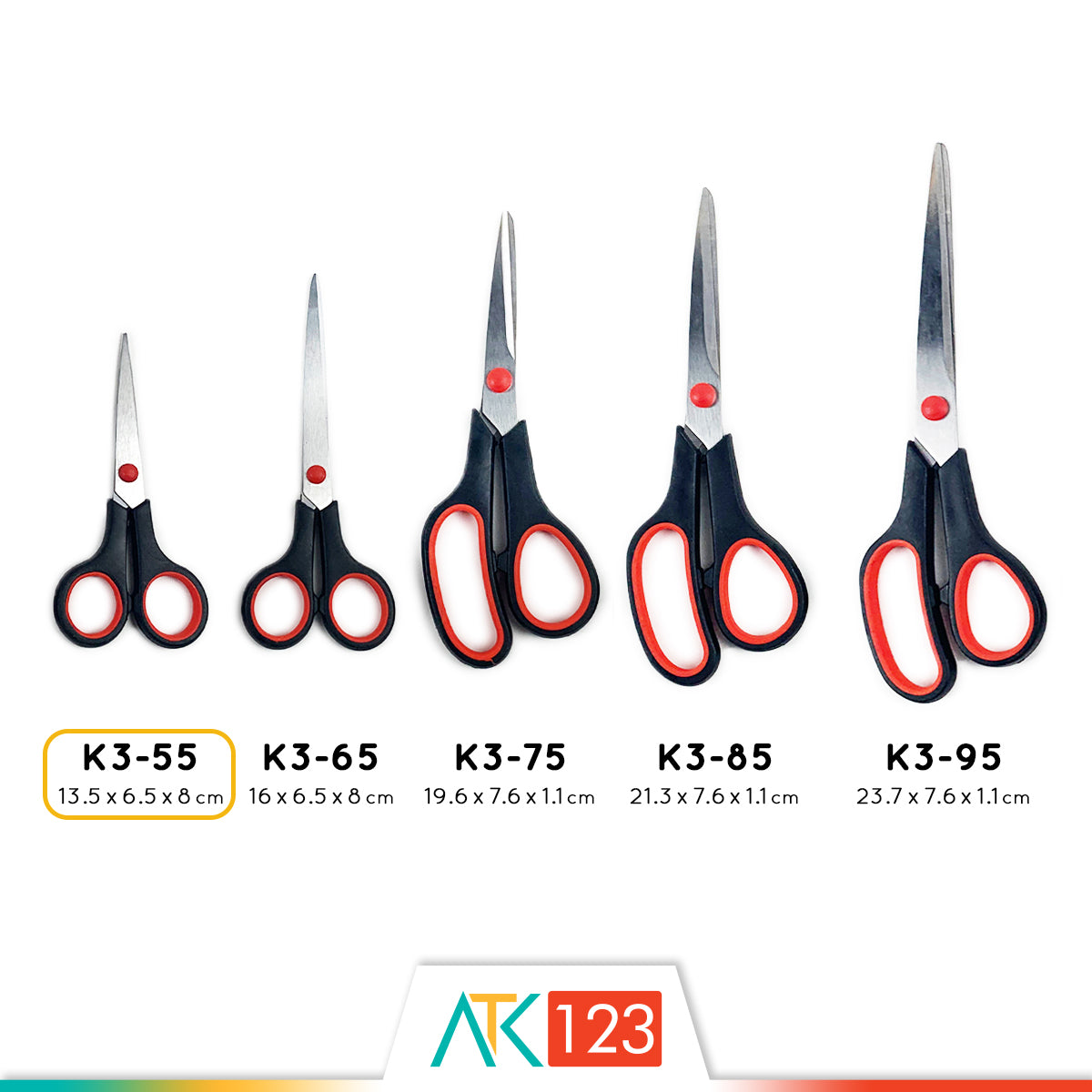 Scissors Samoyed SC-K3-55