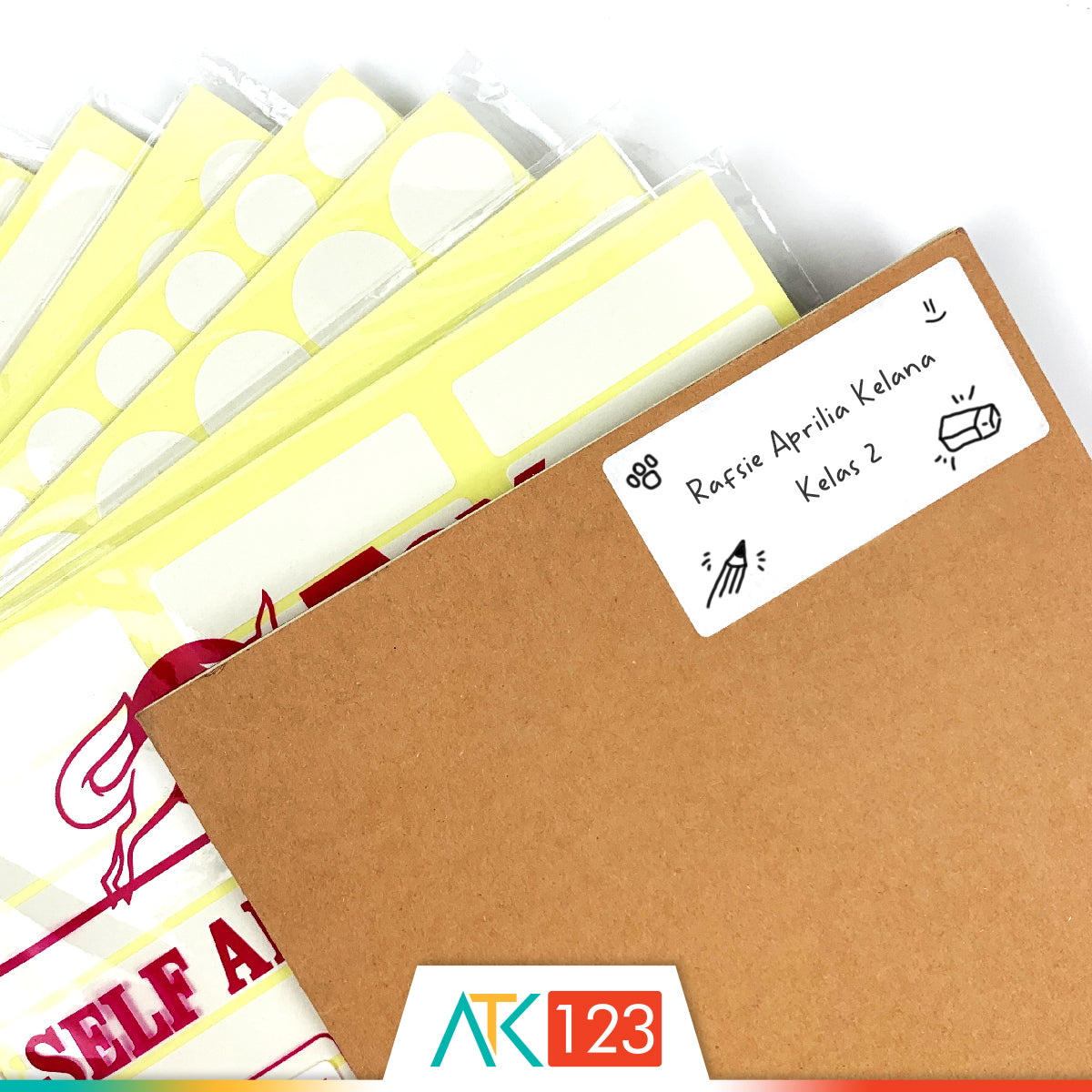 Kertas Sticker Fox