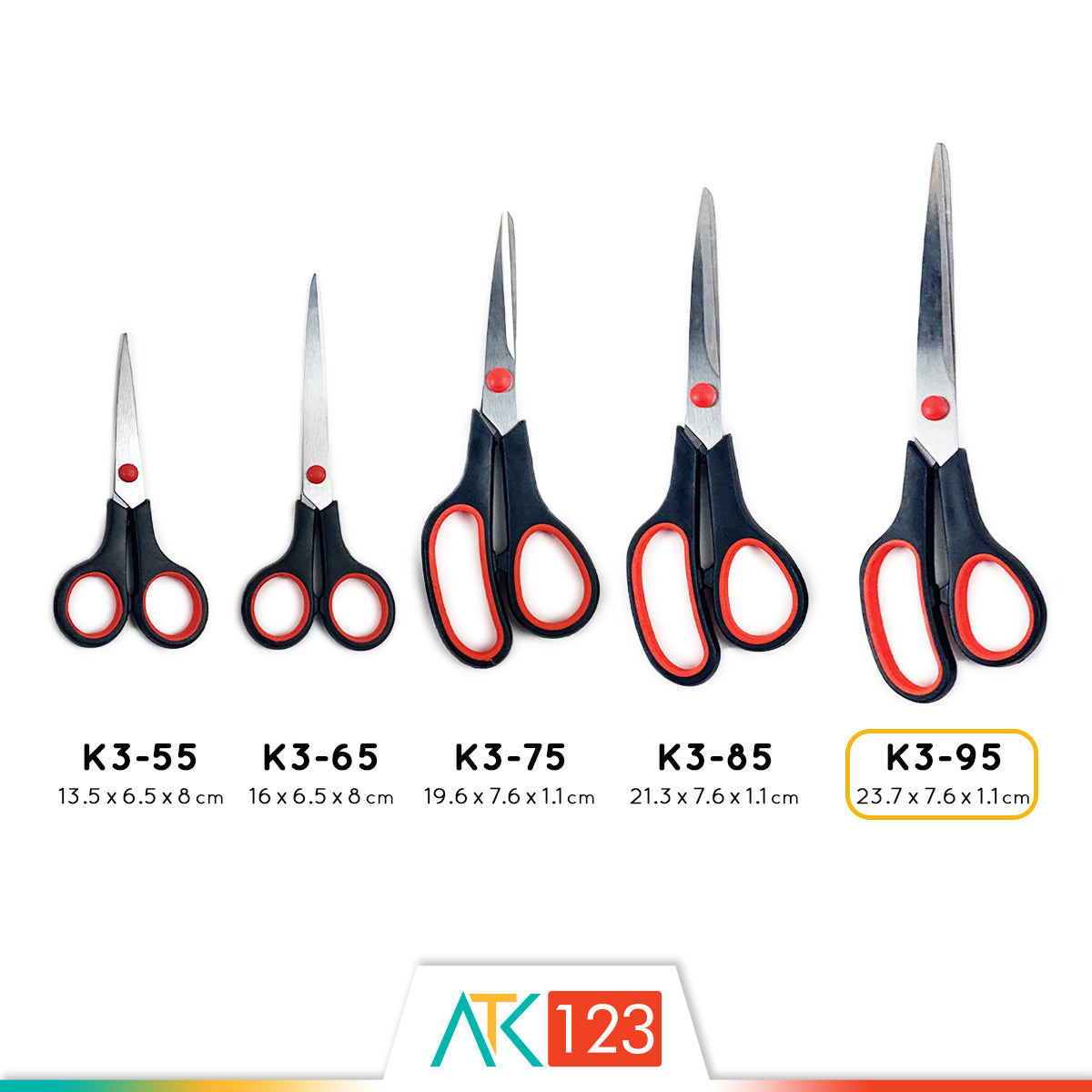 Scissors Samoyed SC-K3-95