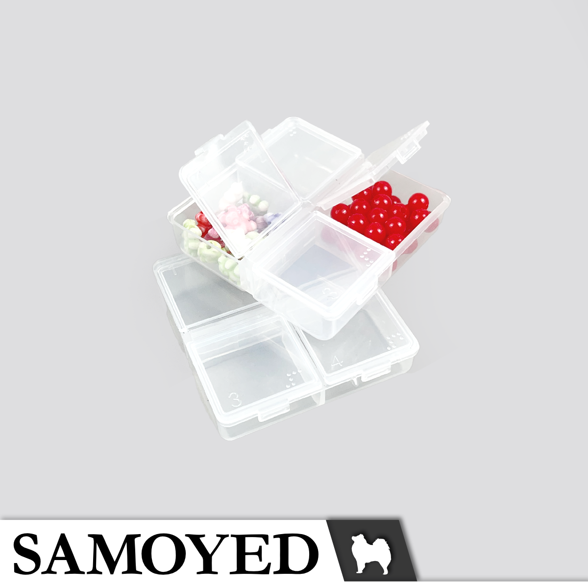 Plastic Box Samoyed LN4-55