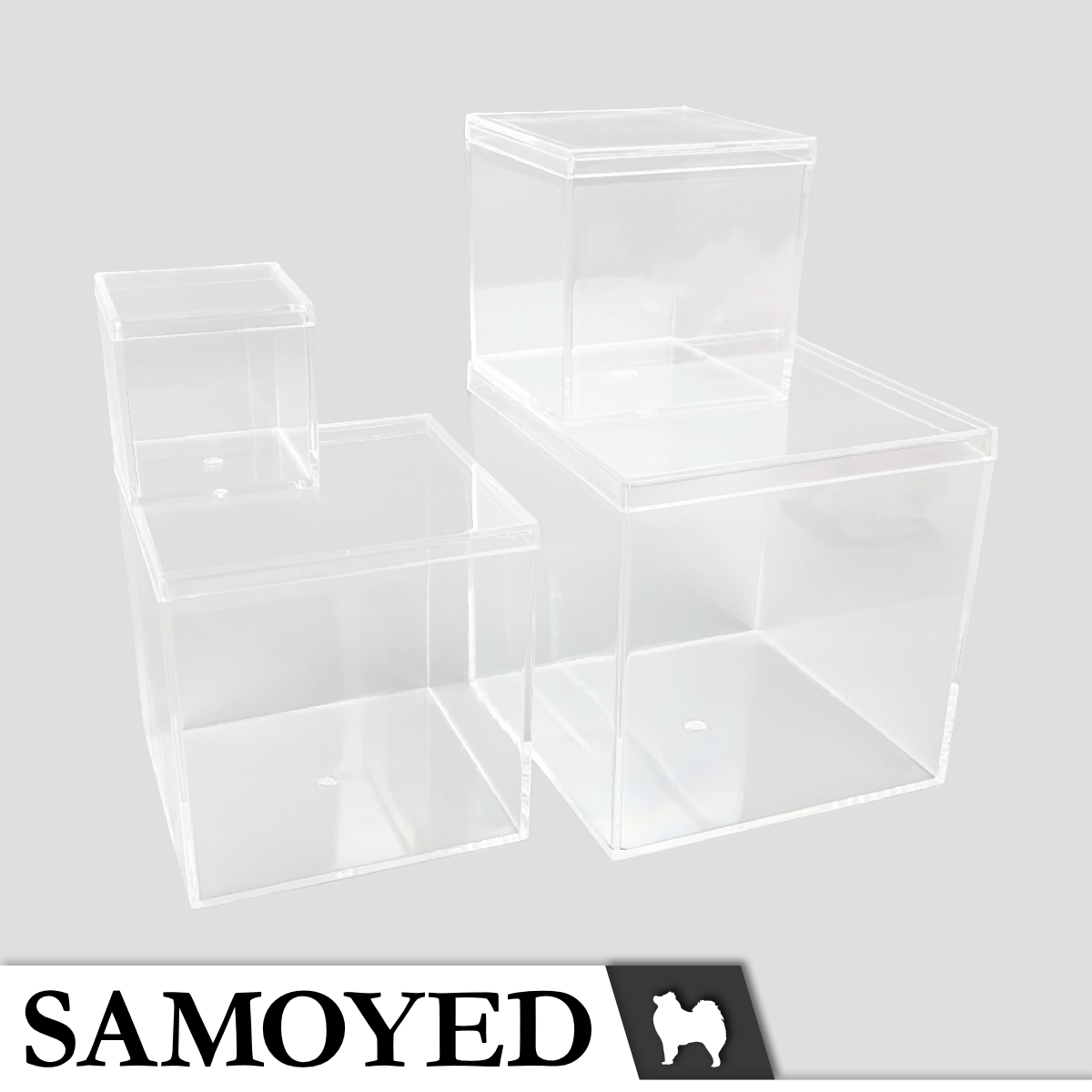 Plastic Box Samoyed MK 100 x 100 x 100 mm