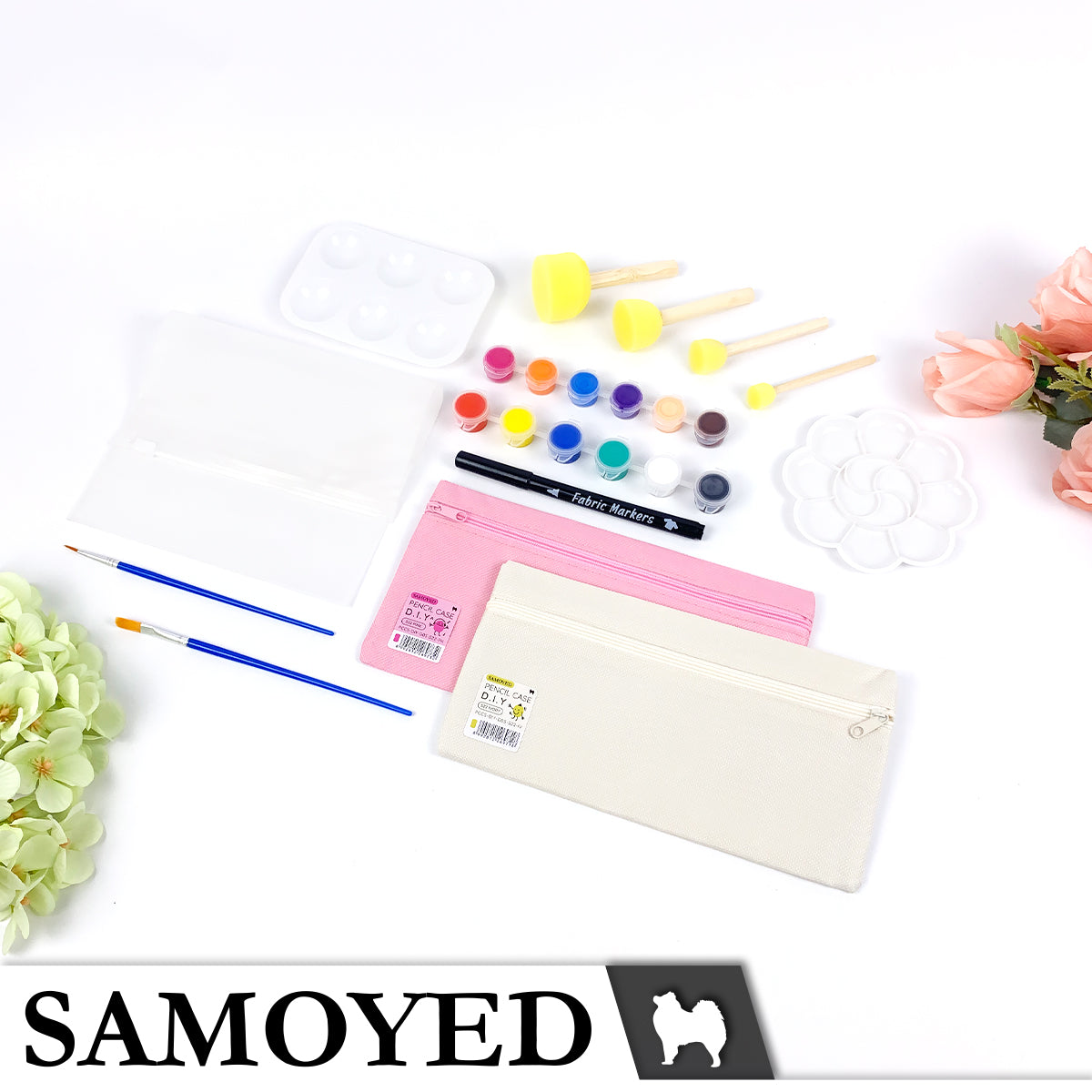 Pencil Case DIY Samoyed PCCS-DIY-D05