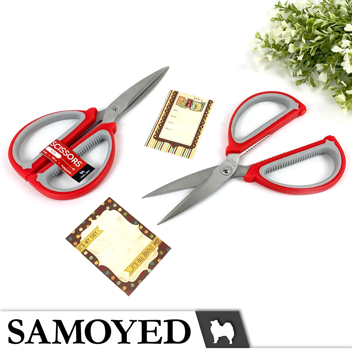 Scissors Samoyed SC-W23-19