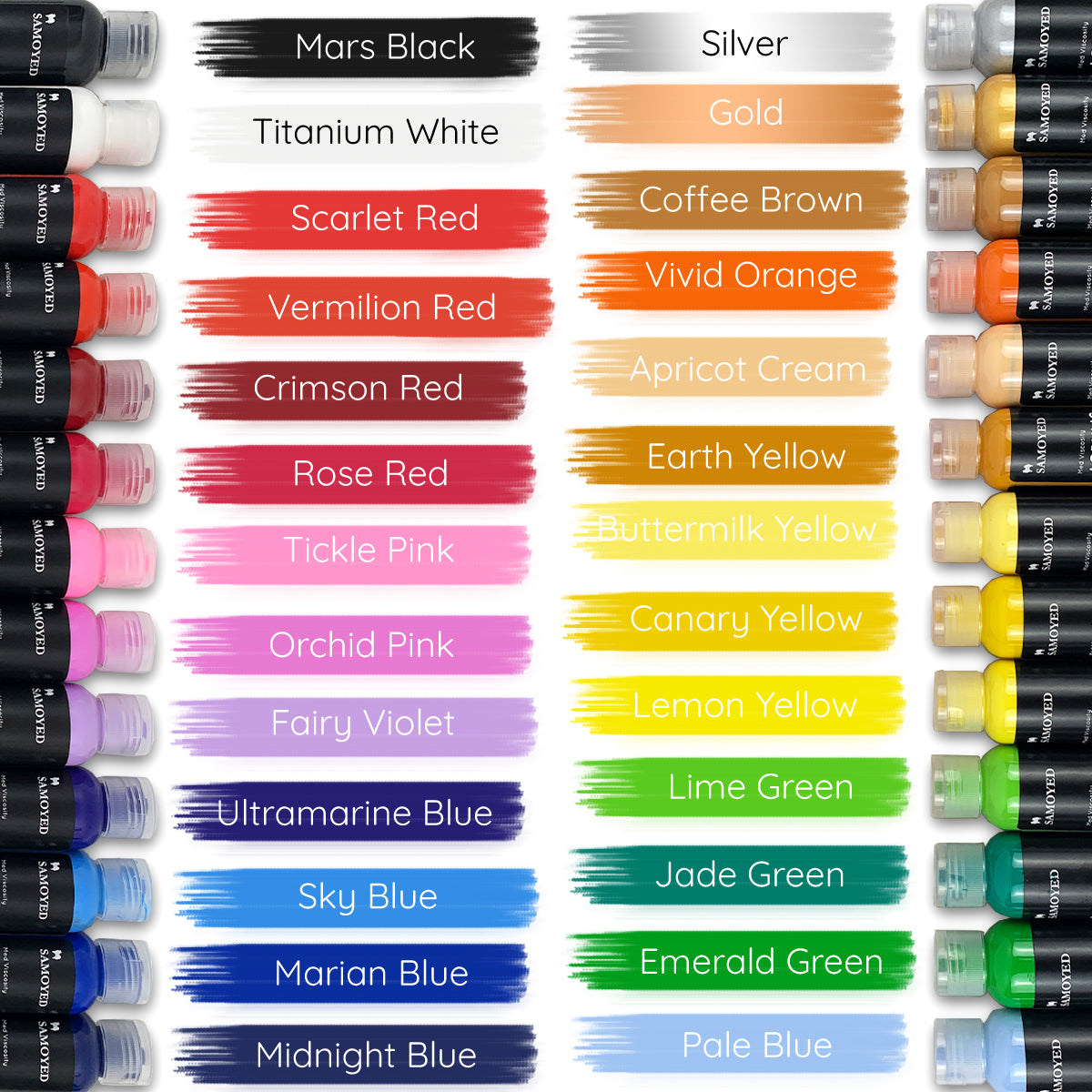 Acrylic Colour 30 ml Samoyed ACP-M