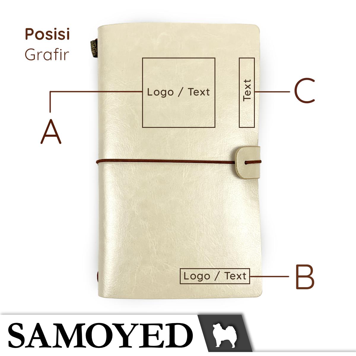 Traveler's Notebook Samoyed NBTV-CST-L3
