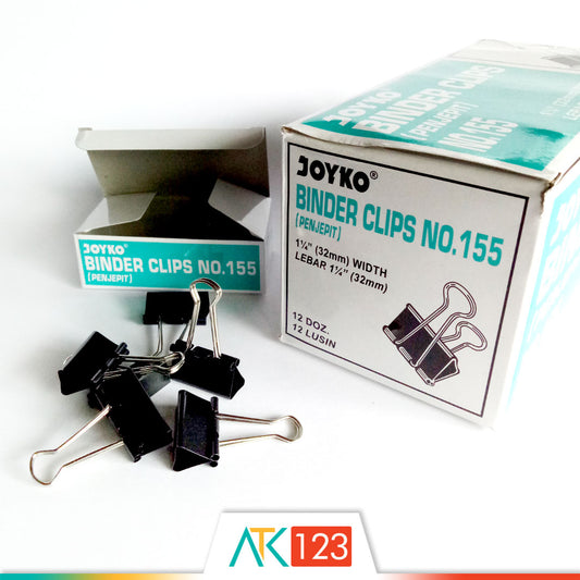 Binder Clips Joyko No. 155