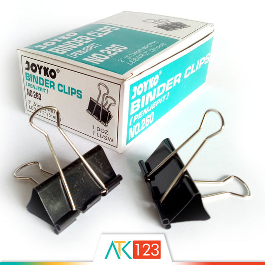 Binder Clips Joyko No. 260