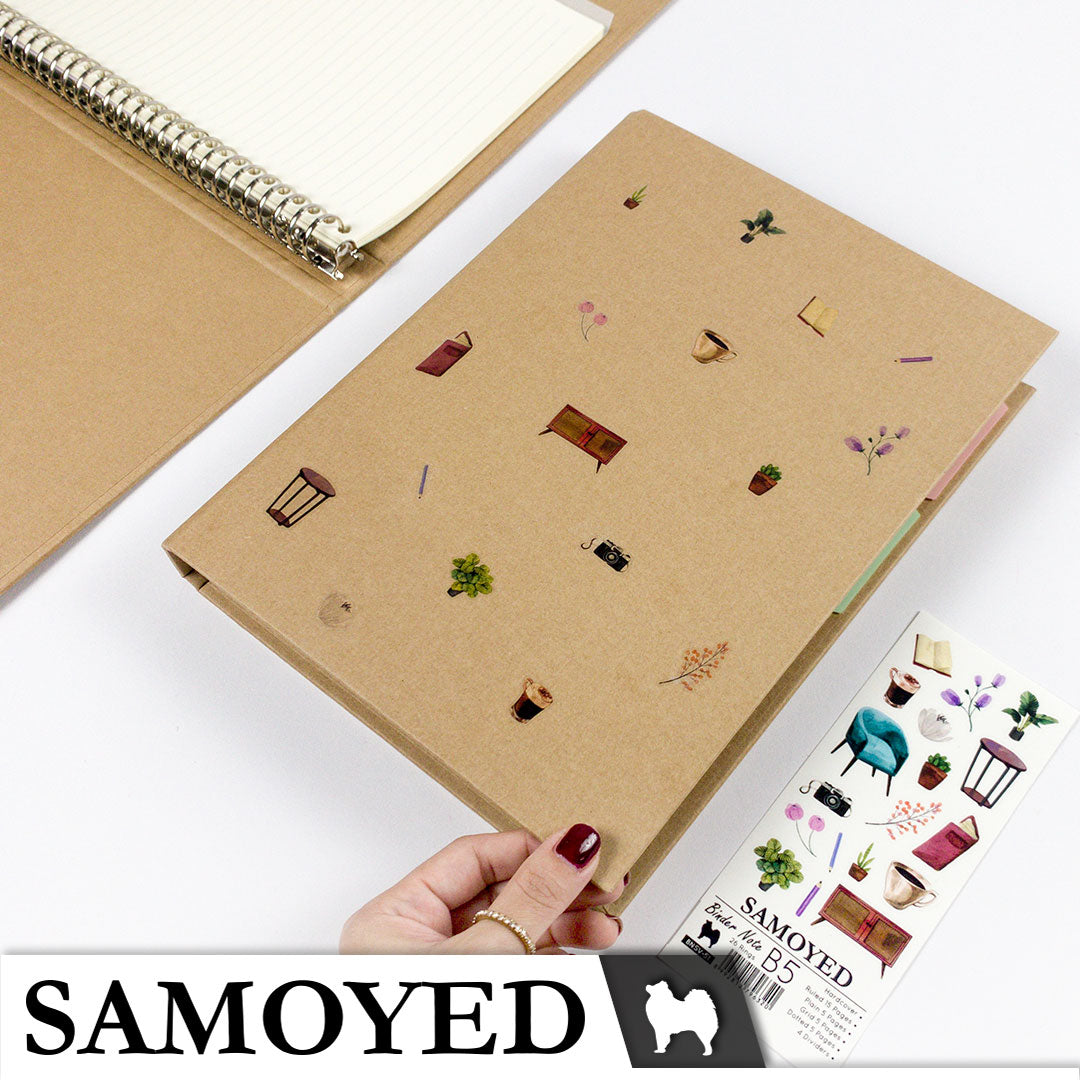 Binder Note B5 Samoyed BNSV-51