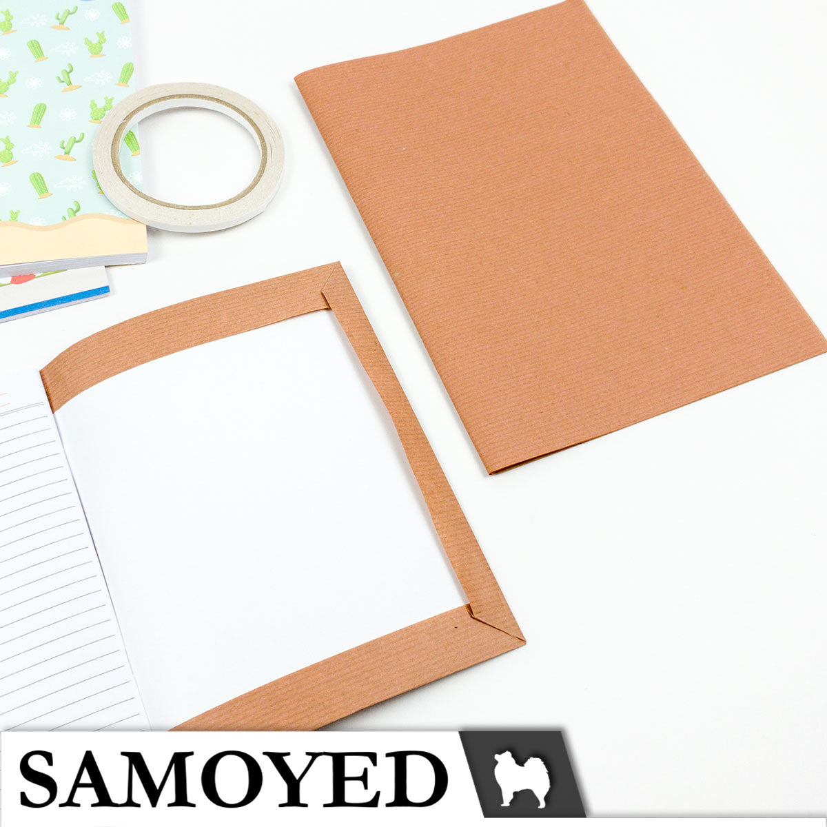Book Covers Samoyed BKCV-BNP 10 Sheets