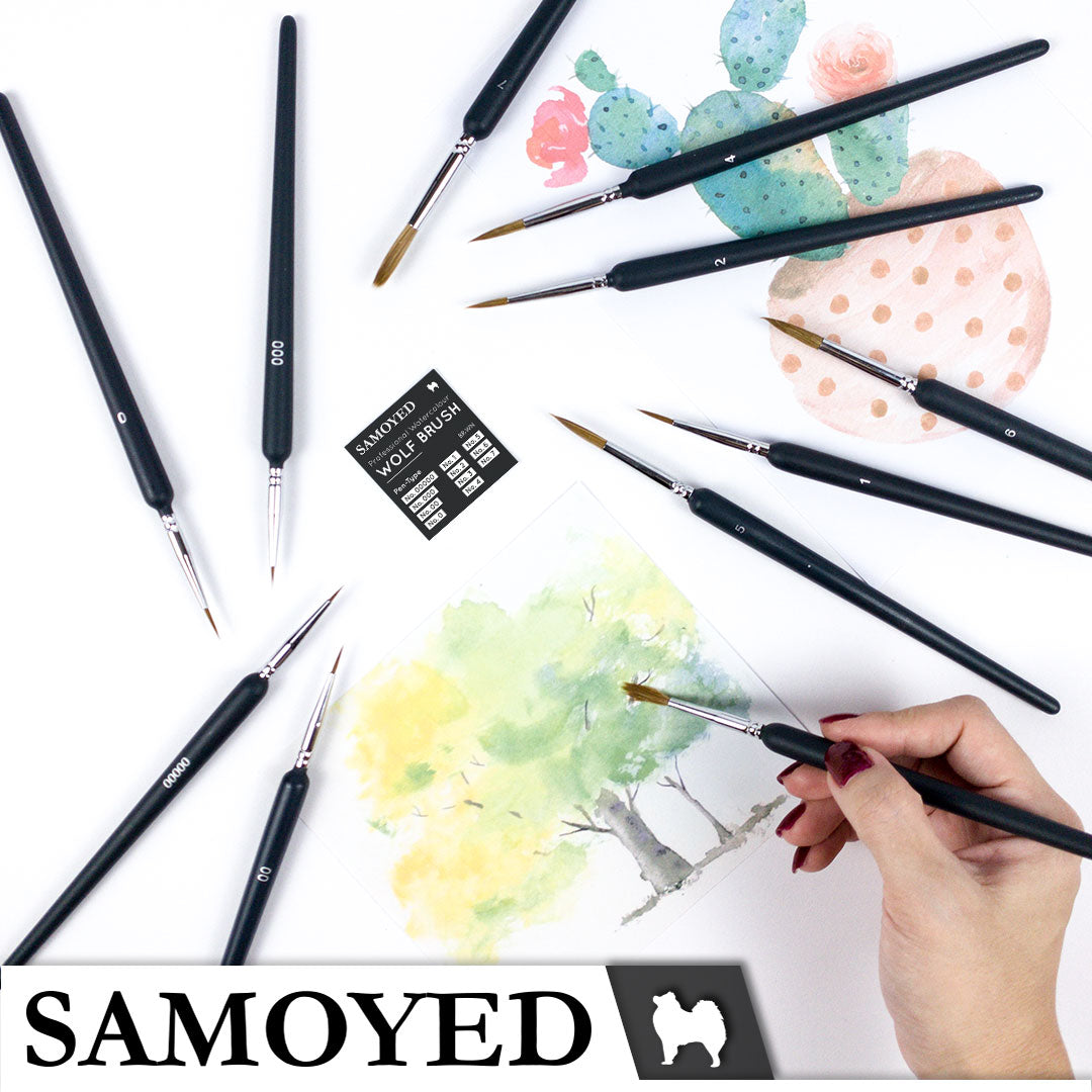 Brush Samoyed BR-WN