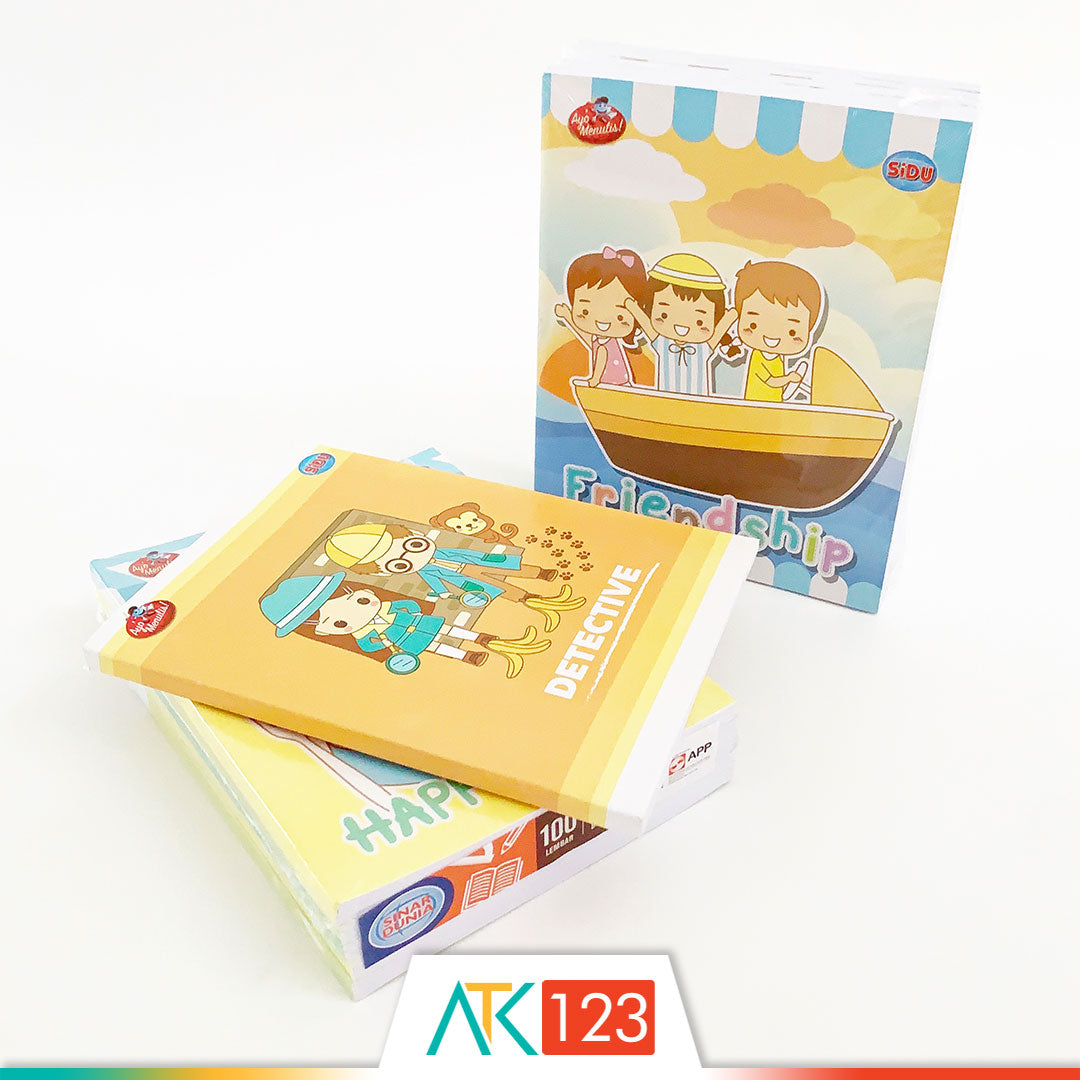 Buku Tulis Sidu 100 lbr