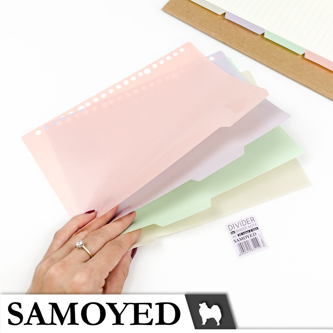 Divider for Binder Note A5 Samoyed DVBN-11