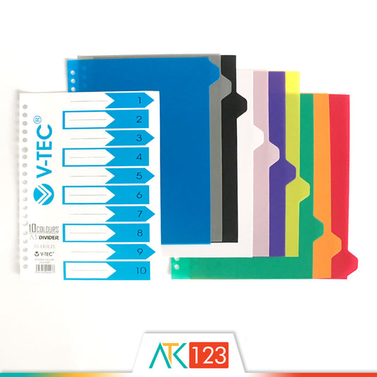 Divider for Binder Note A5 V-Tec VT-A10-A5