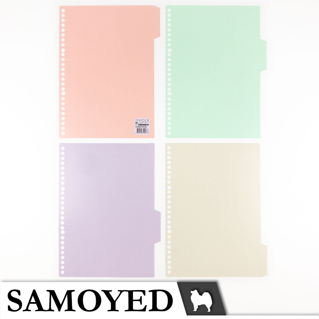 Divider for Binder Note B5 Samoyed DVBN-51
