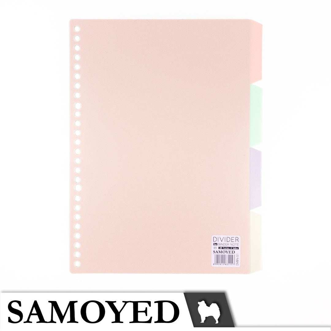 Divider for Binder Note B5 Samoyed DVBN-51