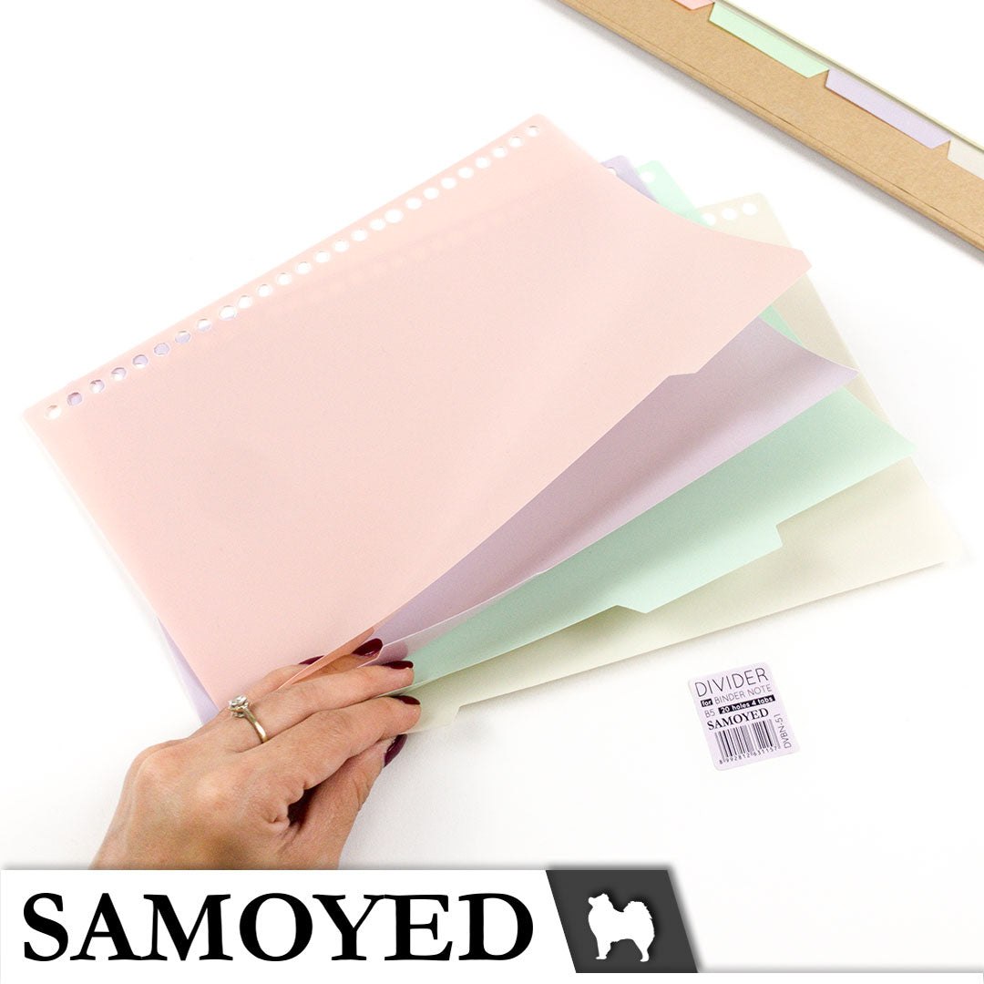 Divider for Binder Note B5 Samoyed DVBN-51