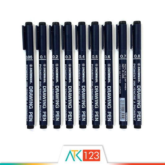 Drawing Pen Snowman FT700