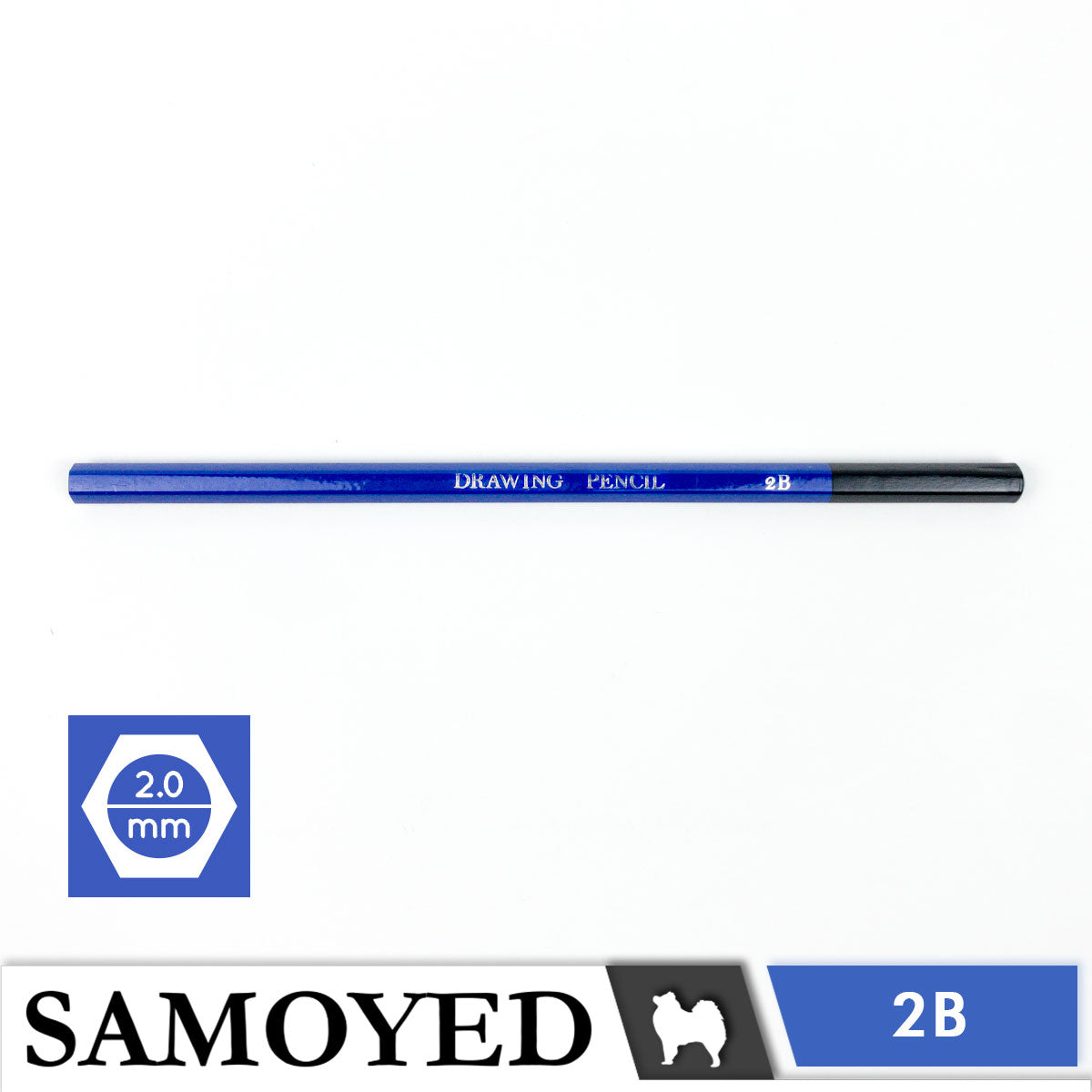 Drawing Pencil Samoyed PCG-DW