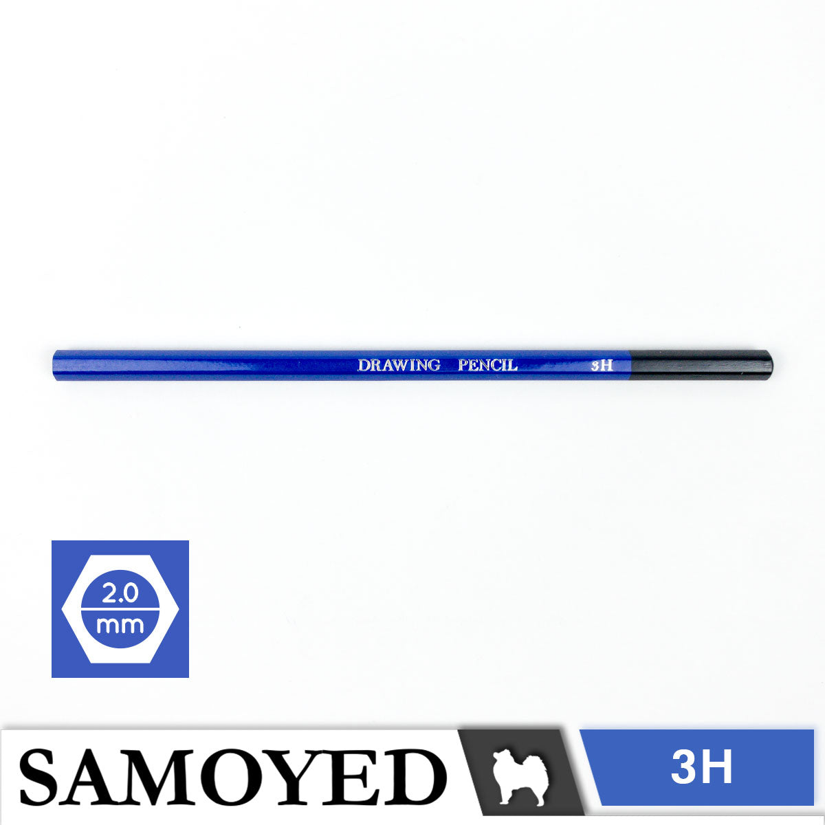 Drawing Pencil Samoyed PCG-DW