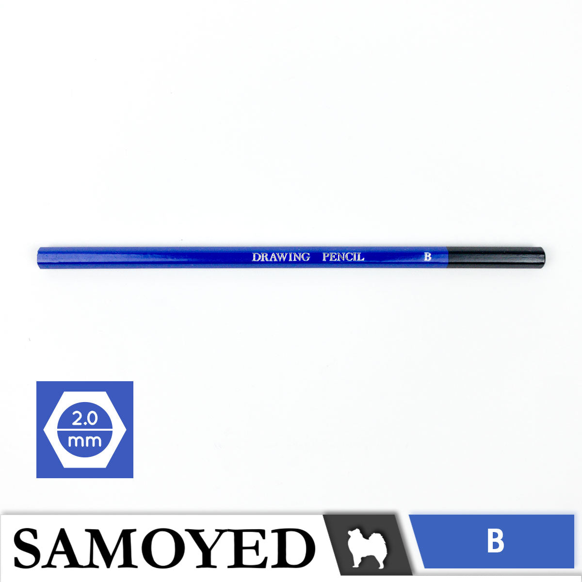 Drawing Pencil Samoyed PCG-DW