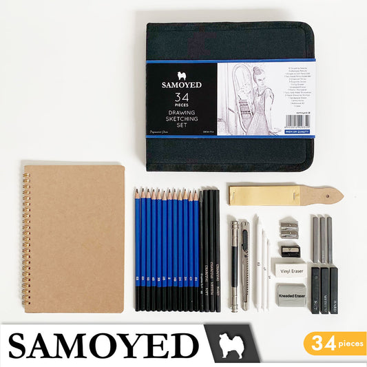 Drawing Sketching Set Samoyed DRSK-P34