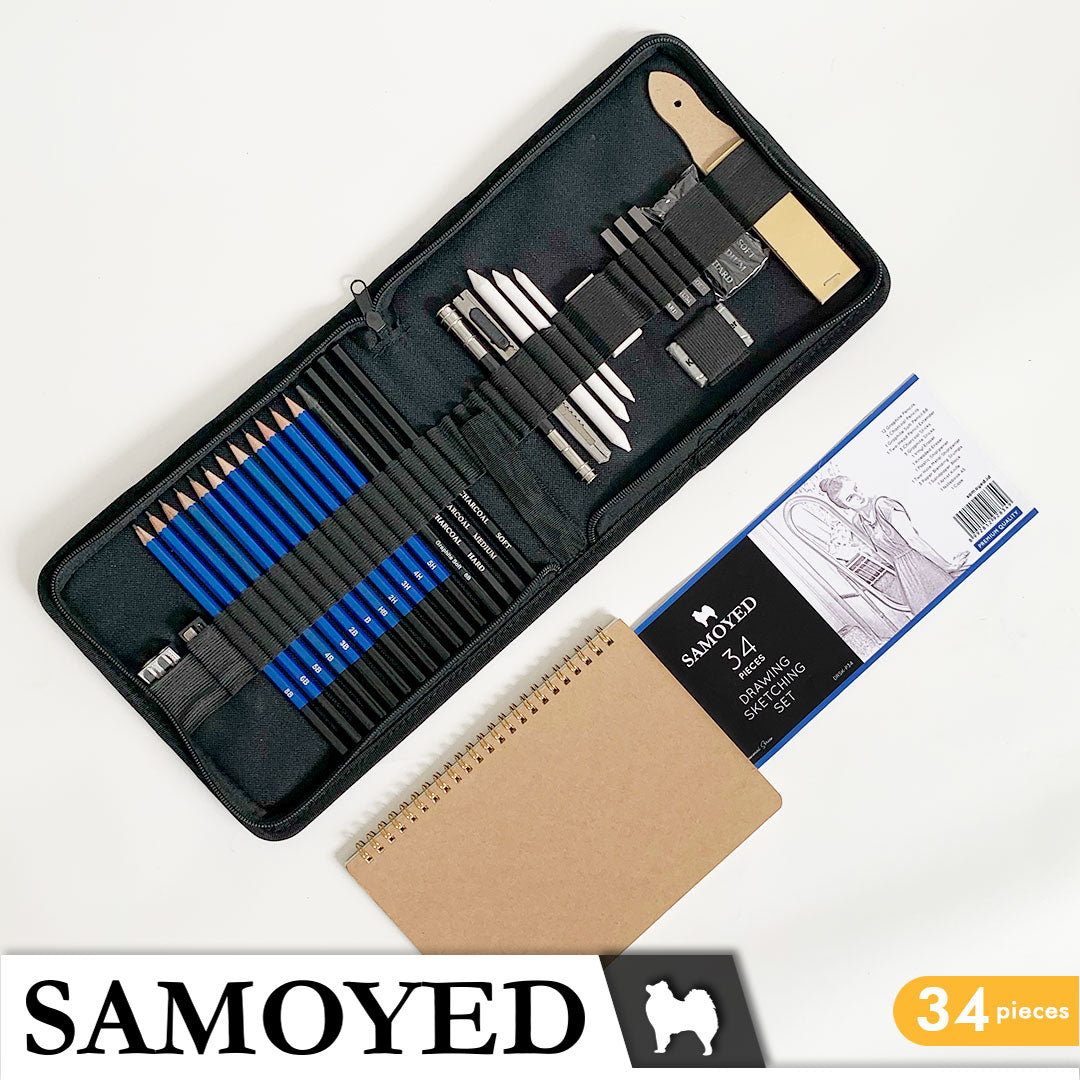 Drawing Sketching Set Samoyed DRSK-P34