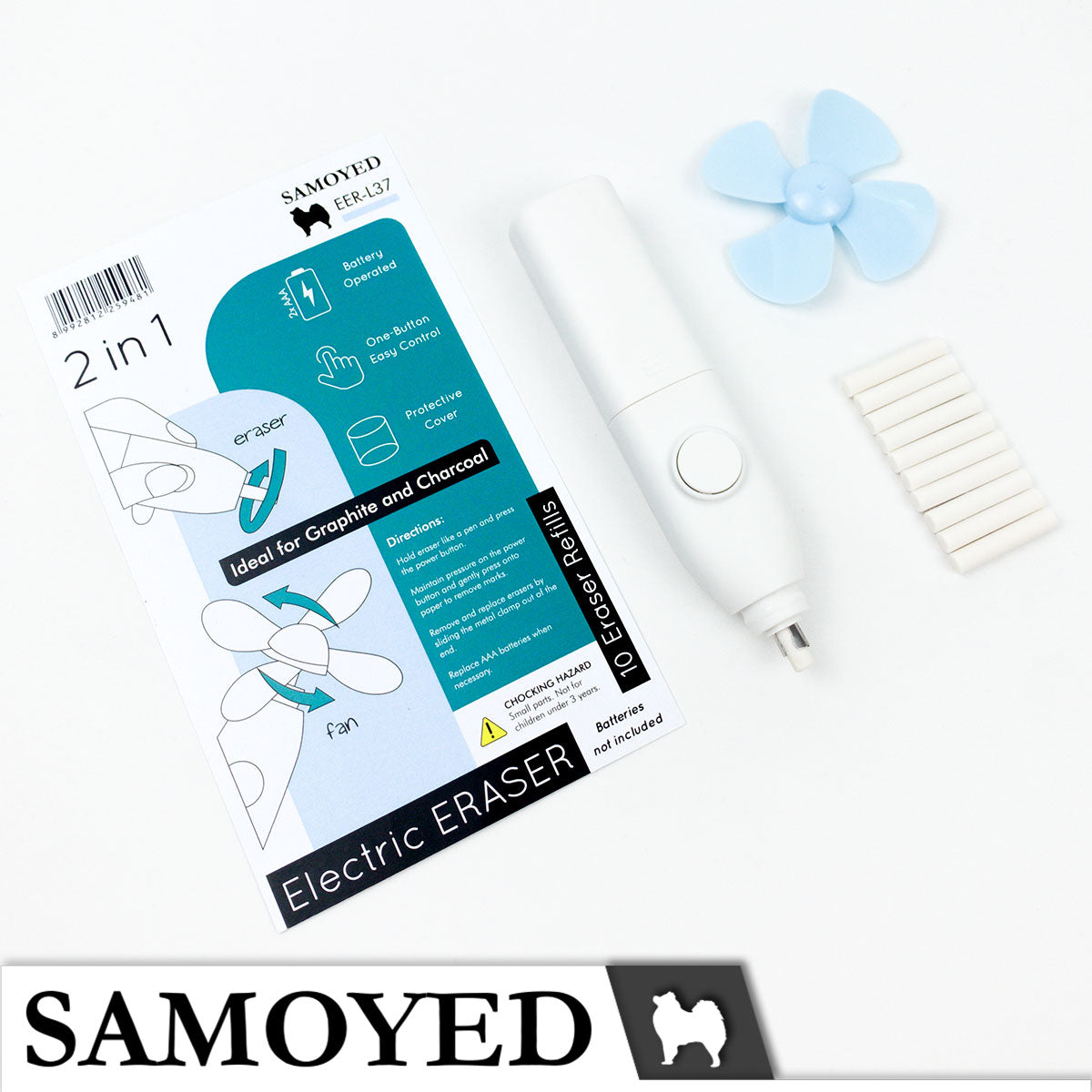 Electric Eraser Samoyed EER-L37
