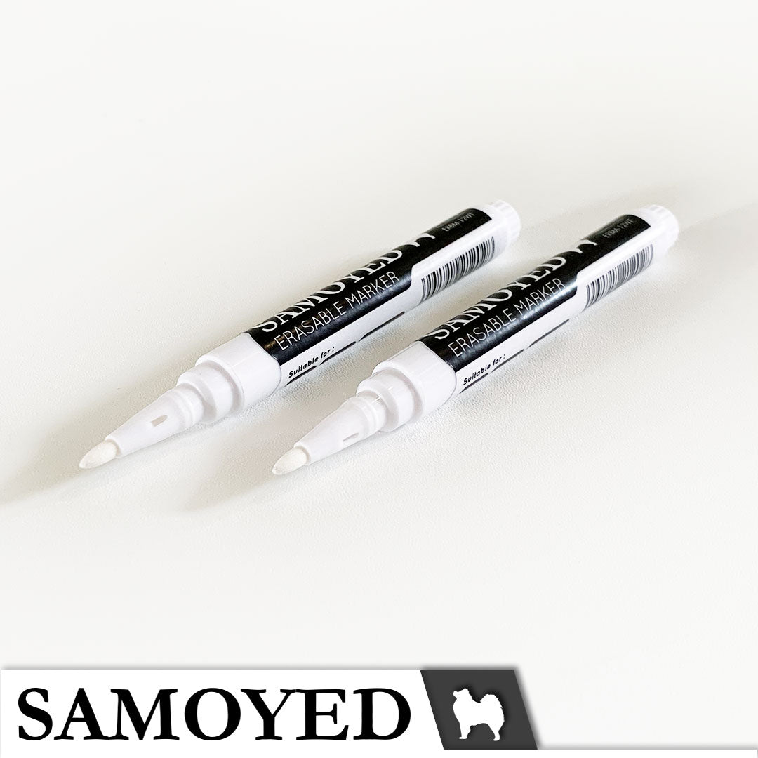 Erasable Marker Samoyed ERBM-12 White