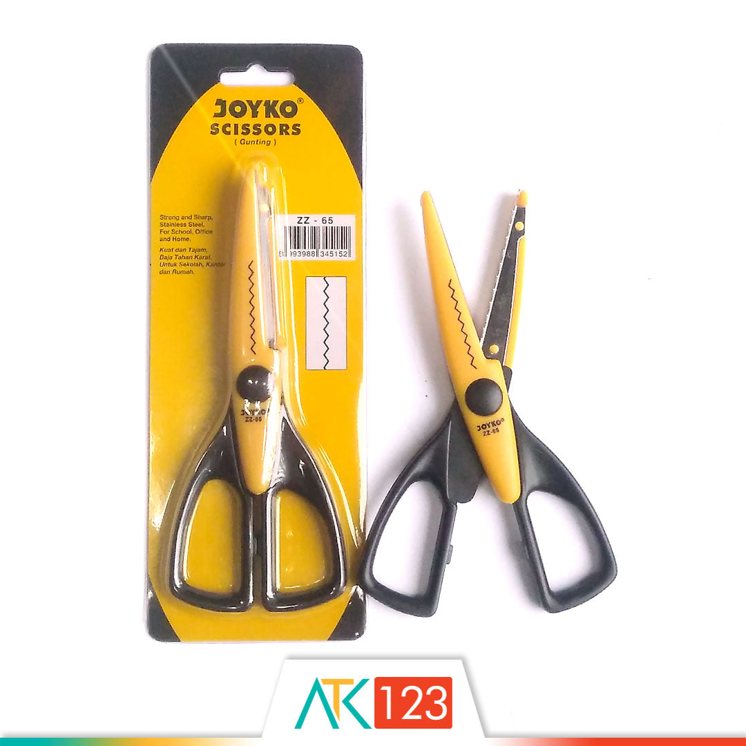 Gunting Zigzag Joyko ZZ-65