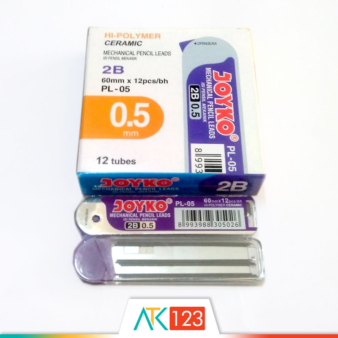 Isi Pensil Mekanik 2B Joyko PL-05 0.5 mm