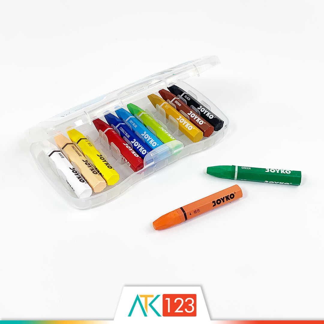Krayon 12 Oil Pastels Joyko OP-12S
