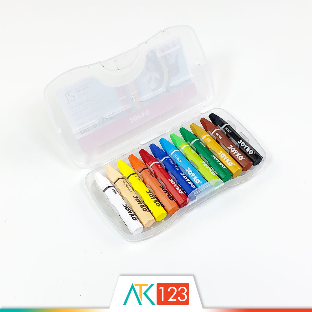 Krayon 12 Oil Pastels Joyko OP-12S