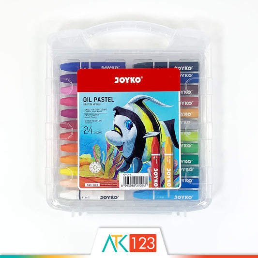 Krayon 24 Oil Pastels Joyko OP-24S