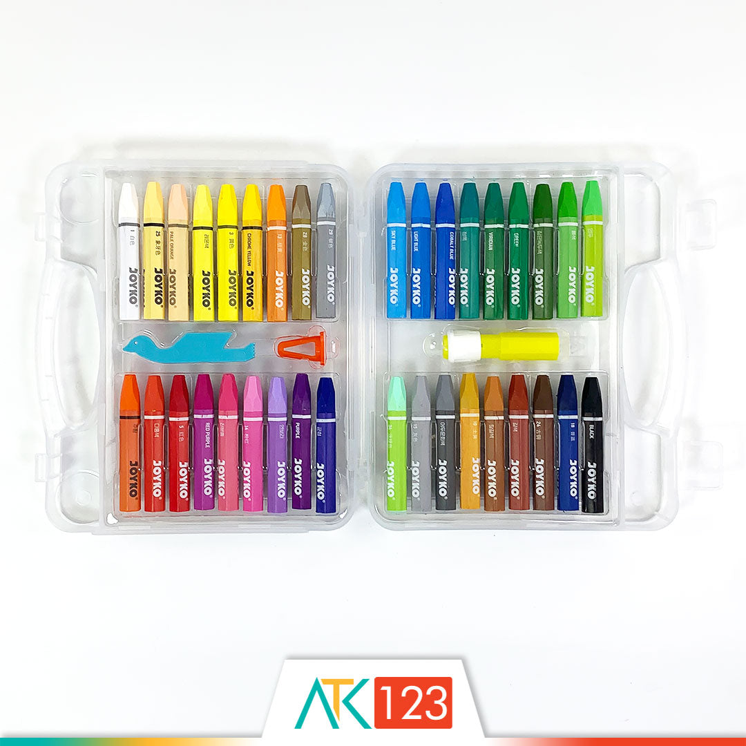 Krayon 36 Oil Pastels Joyko OP-36S