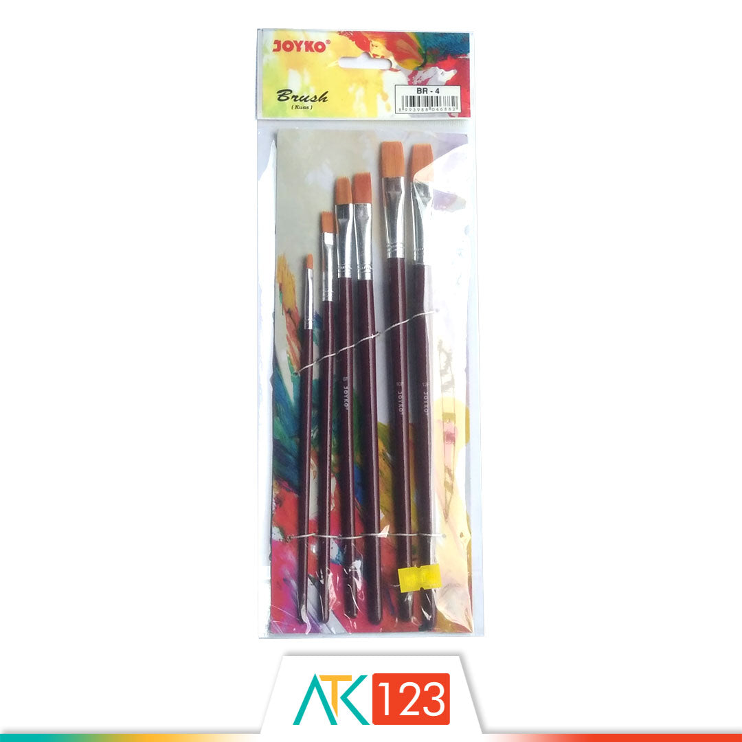 Kuas Lukis Set Joyko BR-4