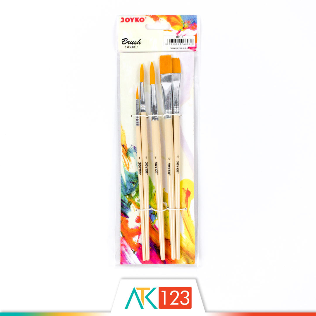 Kuas Lukis Set Joyko BR-8