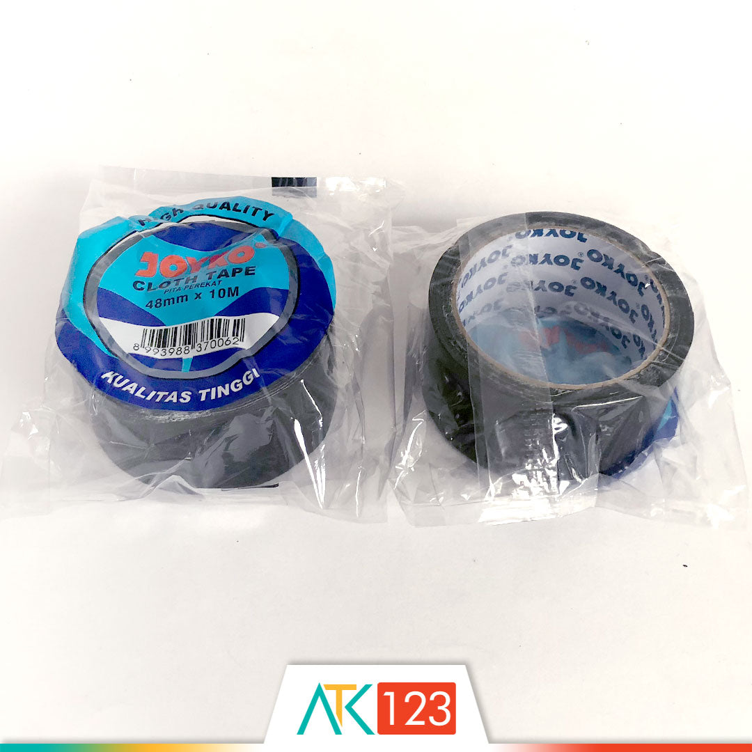 Lakban Kain Hitam Joyko Blue Core 48 mm